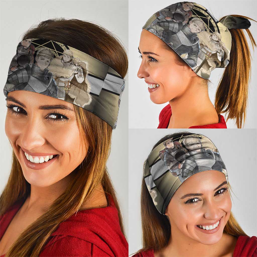 Laios Touden Dungeon Knight Neck Gaiter Fantasy Anime Illustration Style