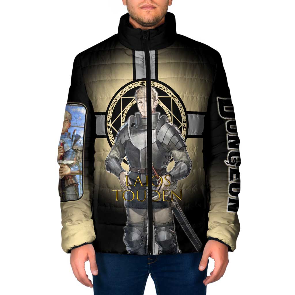 Laios Touden Dungeon Knight Padded Jacket Fantasy Anime Illustration Style
