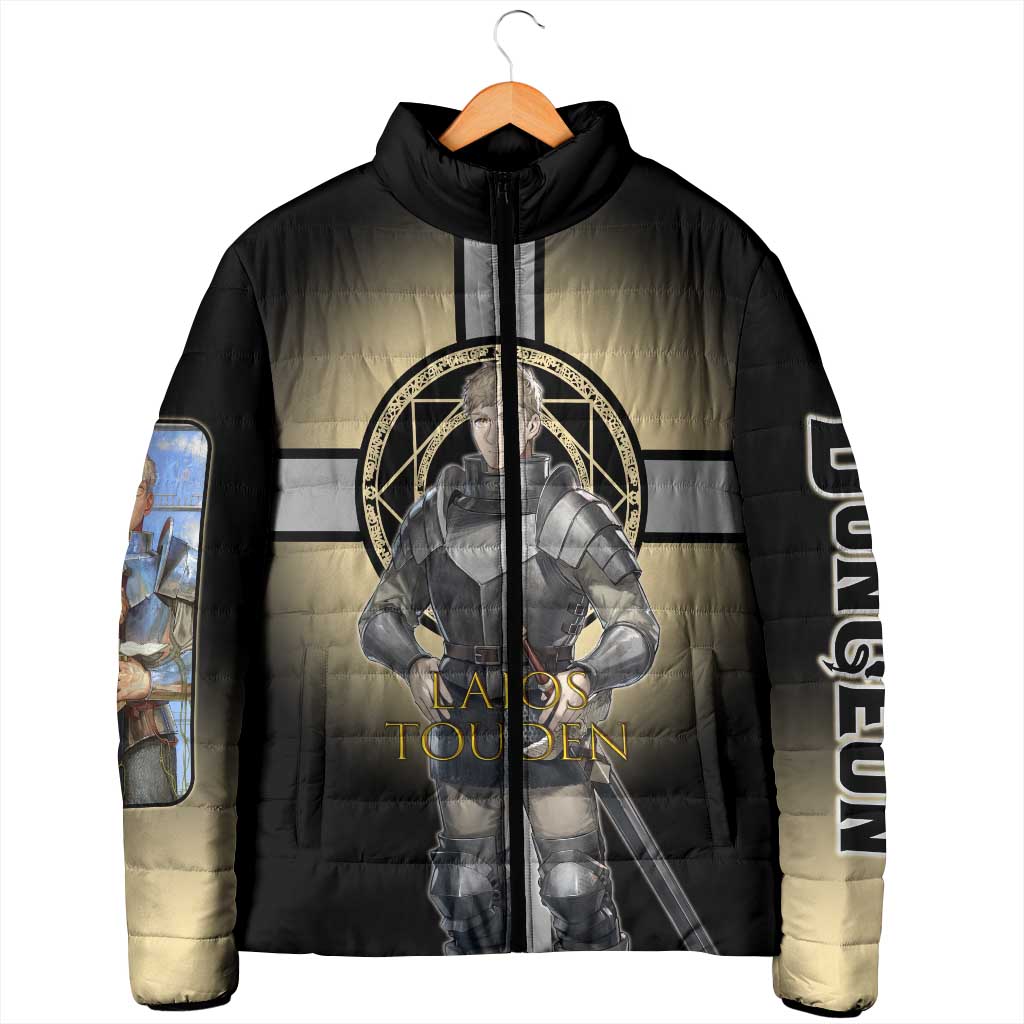 Laios Touden Dungeon Knight Padded Jacket Fantasy Anime Illustration Style