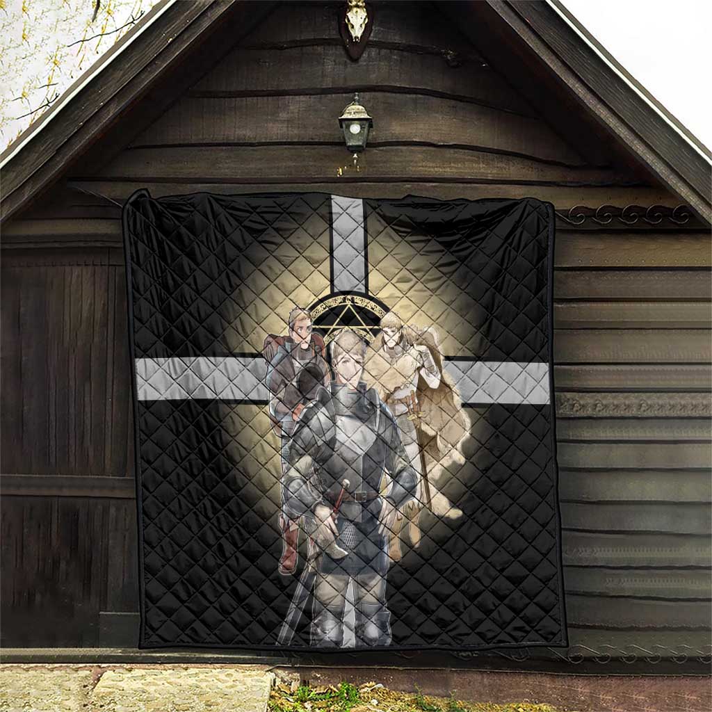 Laios Touden Dungeon Knight Quilt Fantasy Anime Illustration Style