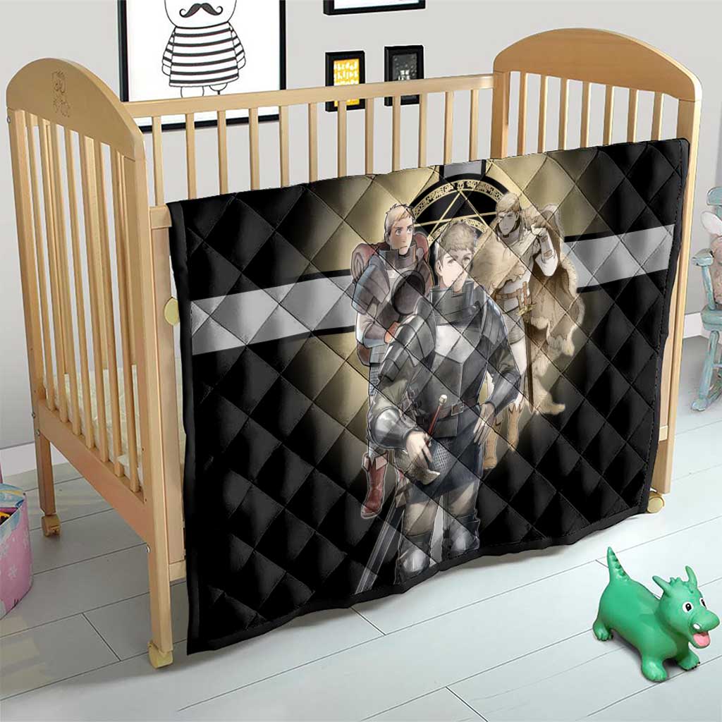 Laios Touden Dungeon Knight Quilt Fantasy Anime Illustration Style