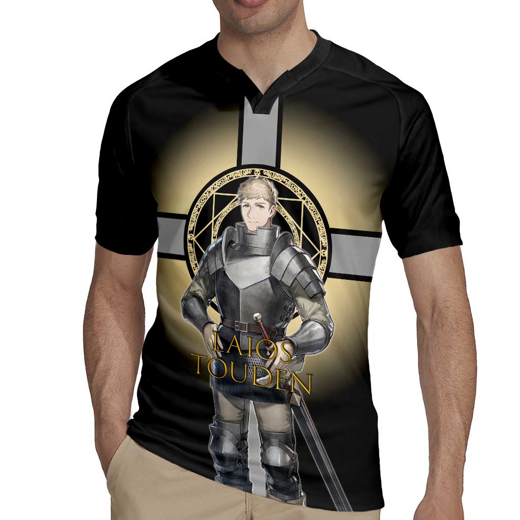 Laios Touden Dungeon Knight Rugby Jersey Fantasy Anime Illustration Style