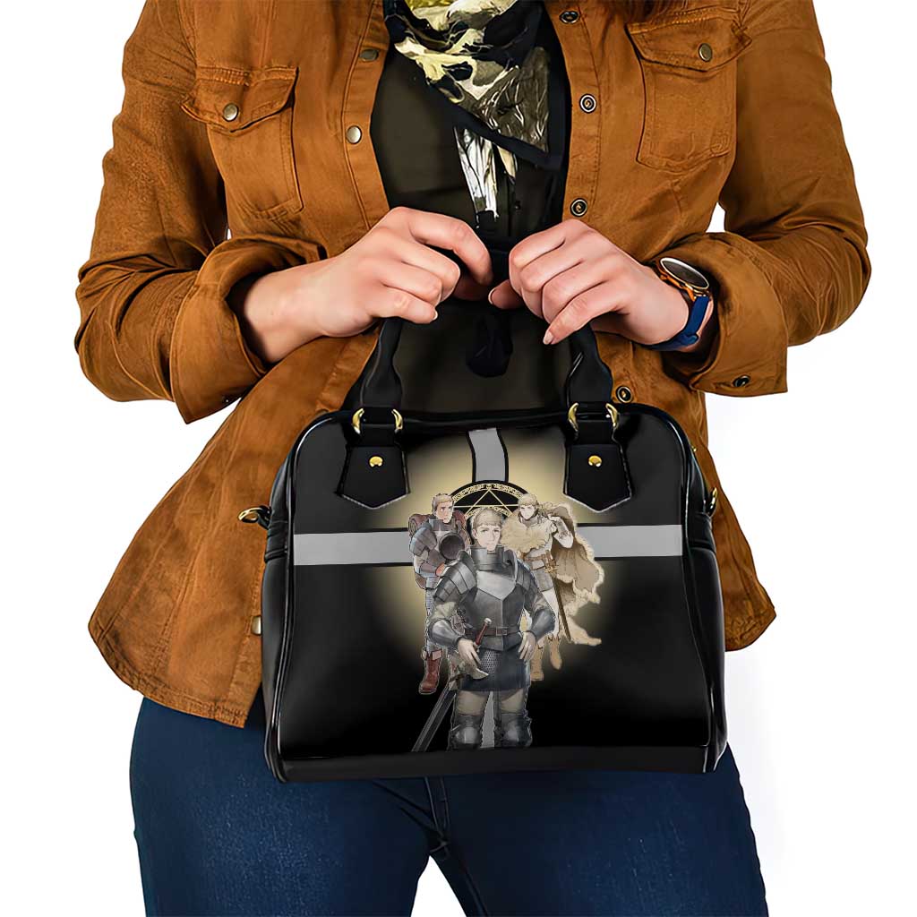Laios Touden Dungeon Knight Shoulder Handbag Fantasy Anime Illustration Style