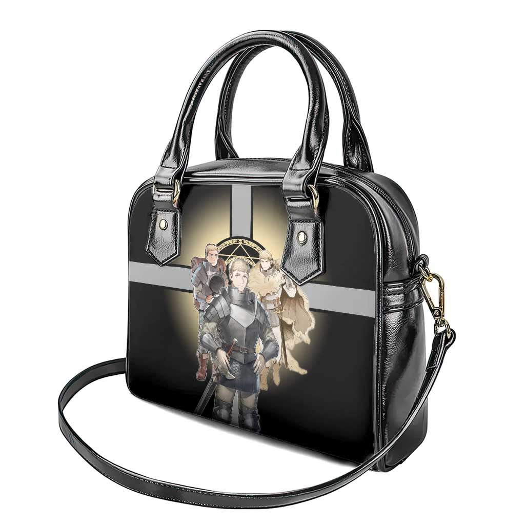 Laios Touden Dungeon Knight Shoulder Handbag Fantasy Anime Illustration Style