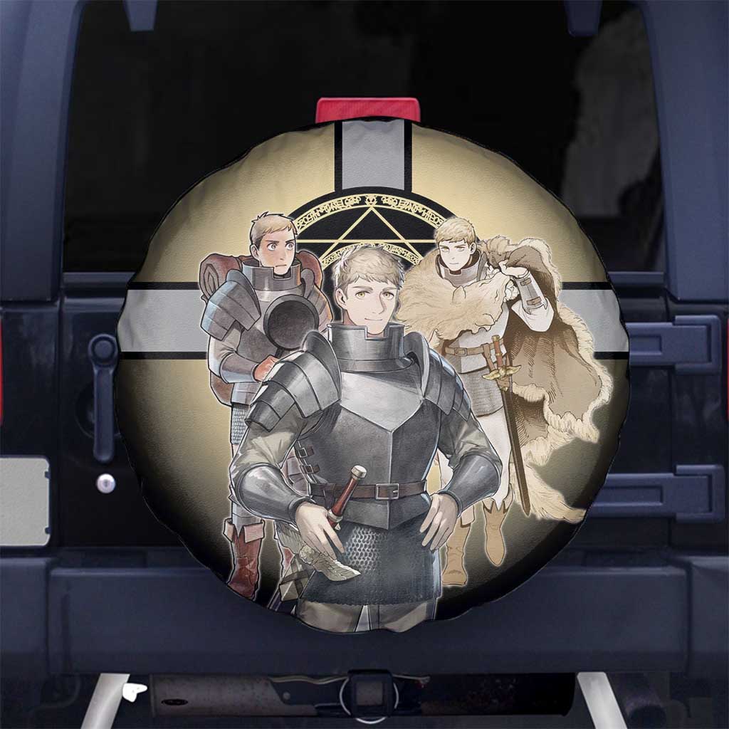 Laios Touden Dungeon Knight Spare Tire Cover Fantasy Anime Illustration Style