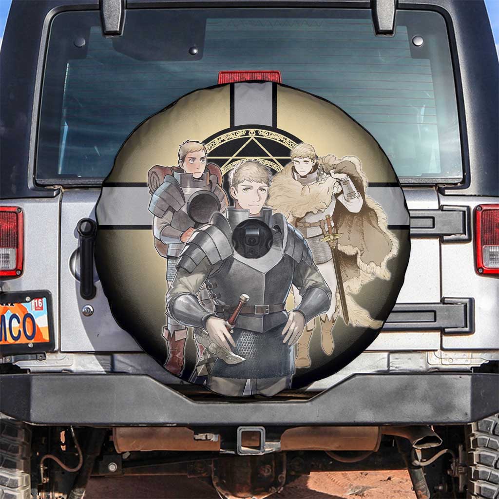 Laios Touden Dungeon Knight Spare Tire Cover Fantasy Anime Illustration Style