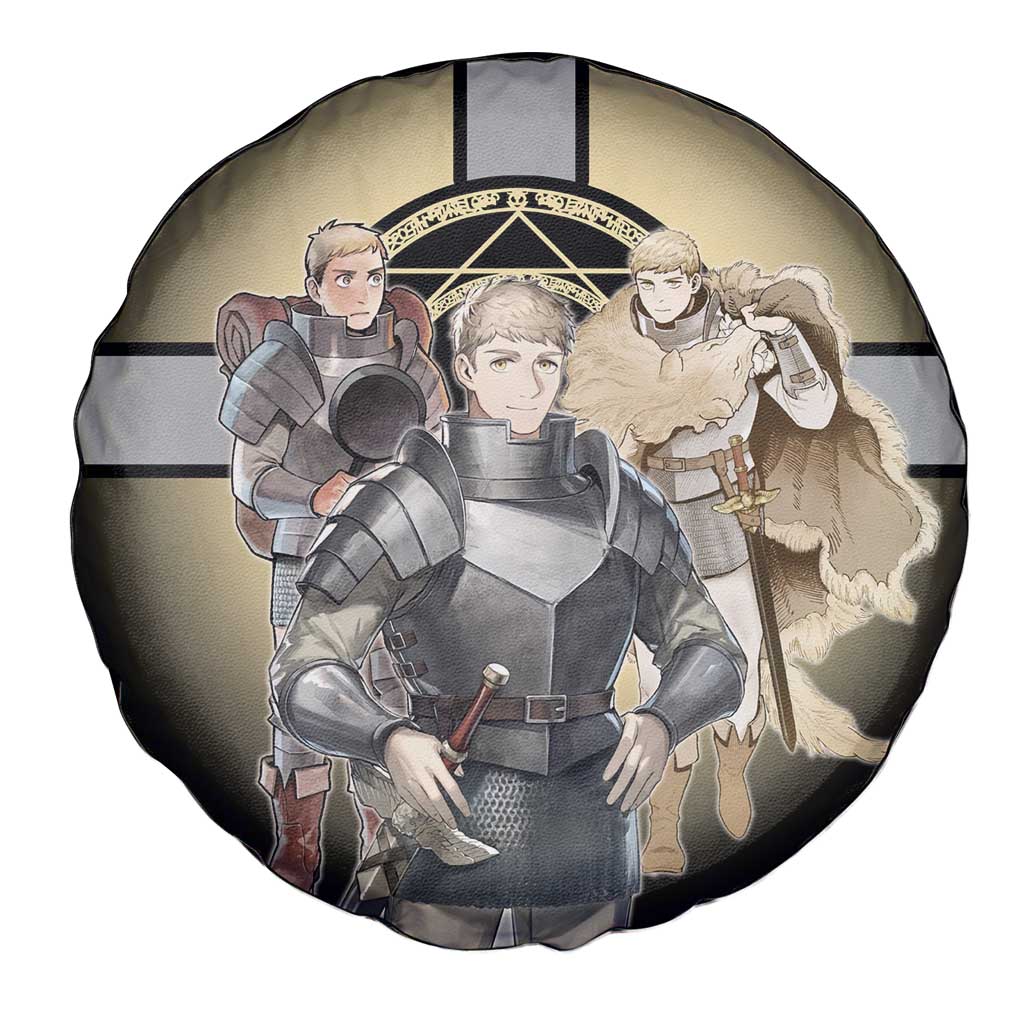Laios Touden Dungeon Knight Spare Tire Cover Fantasy Anime Illustration Style
