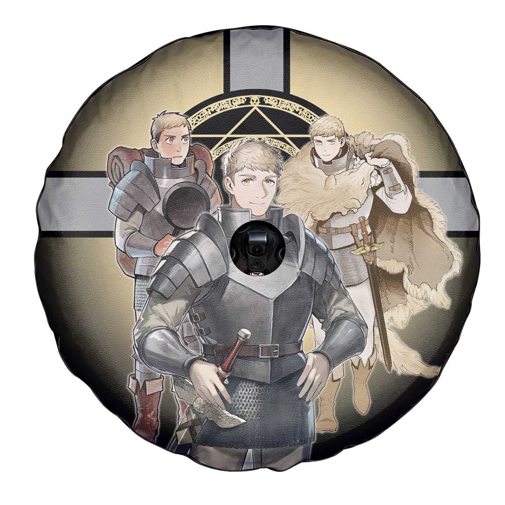 Laios Touden Dungeon Knight Spare Tire Cover Fantasy Anime Illustration Style