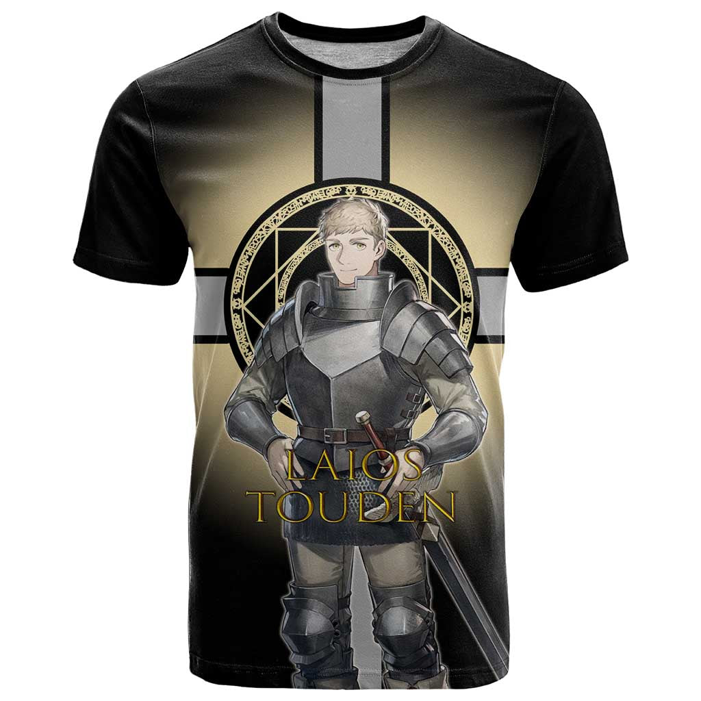 Laios Touden Dungeon Knight T Shirt Fantasy Anime Illustration Style