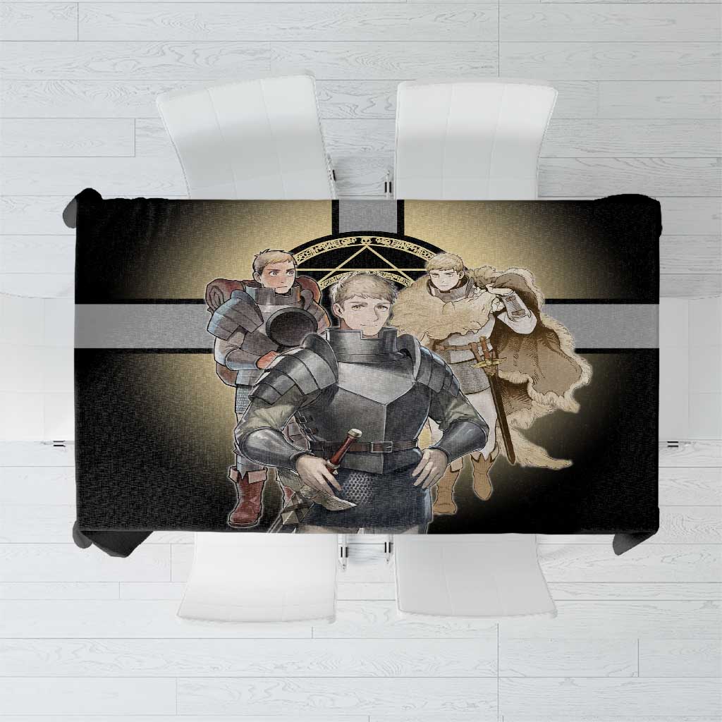 Laios Touden Dungeon Knight Tablecloth Fantasy Anime Illustration Style