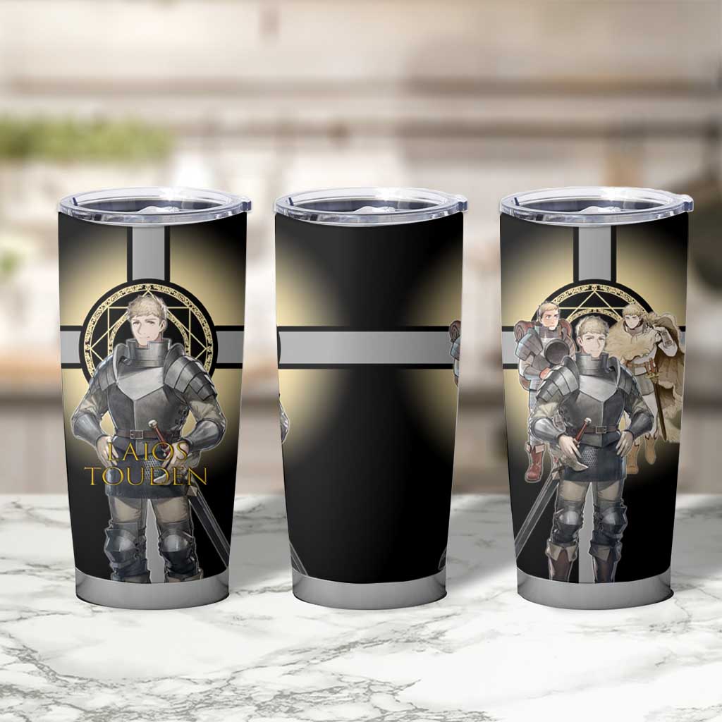 Laios Touden Dungeon Knight Tumbler Cup Fantasy Anime Illustration Style