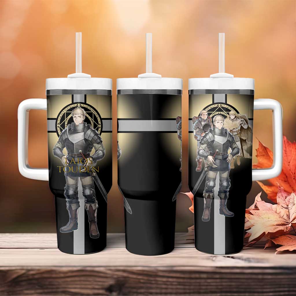 Laios Touden Dungeon Knight Tumbler With Handle Fantasy Anime Illustration Style