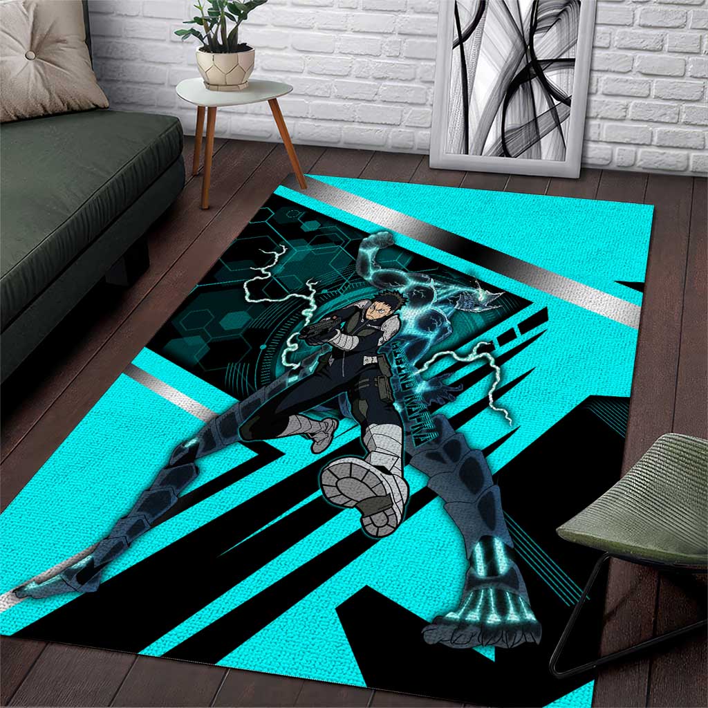 Hibino Kafka Area Rug Futuristic Tech Anime Style