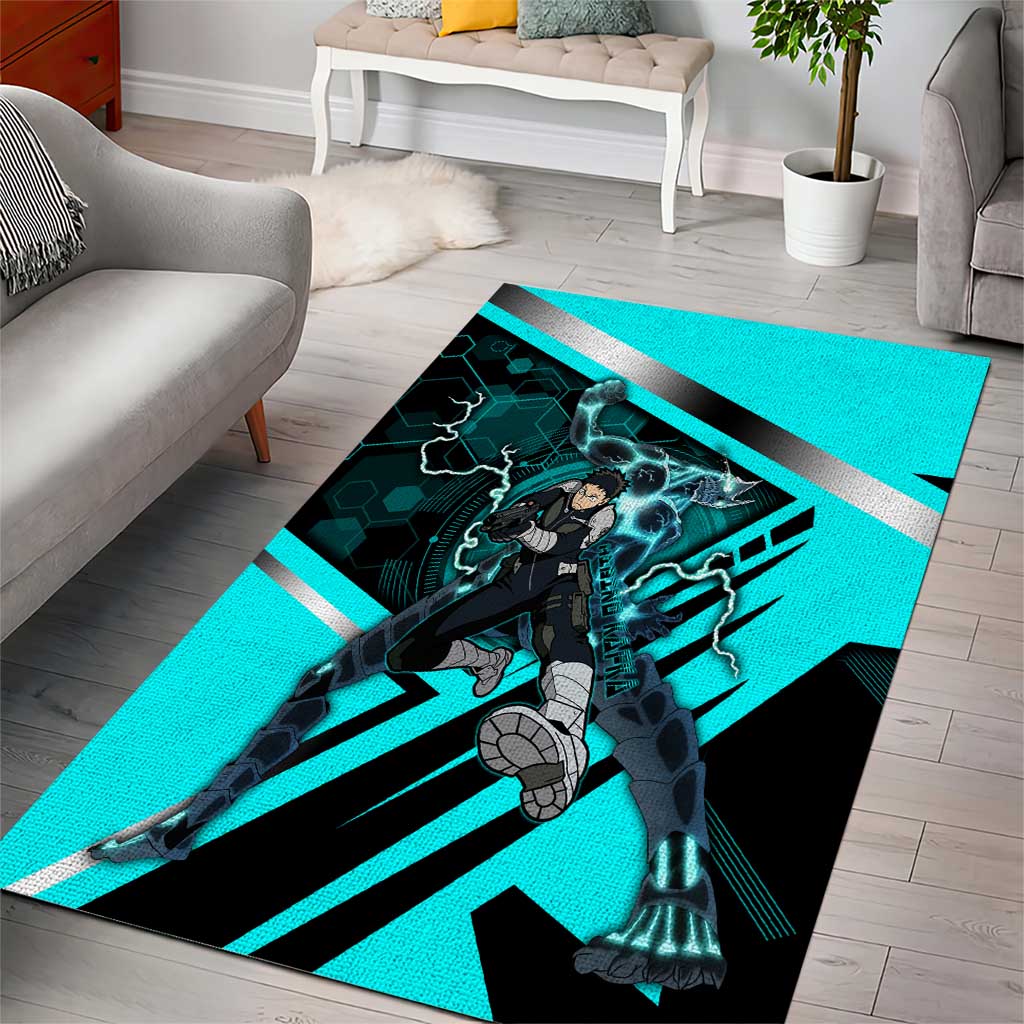 Hibino Kafka Area Rug Futuristic Tech Anime Style