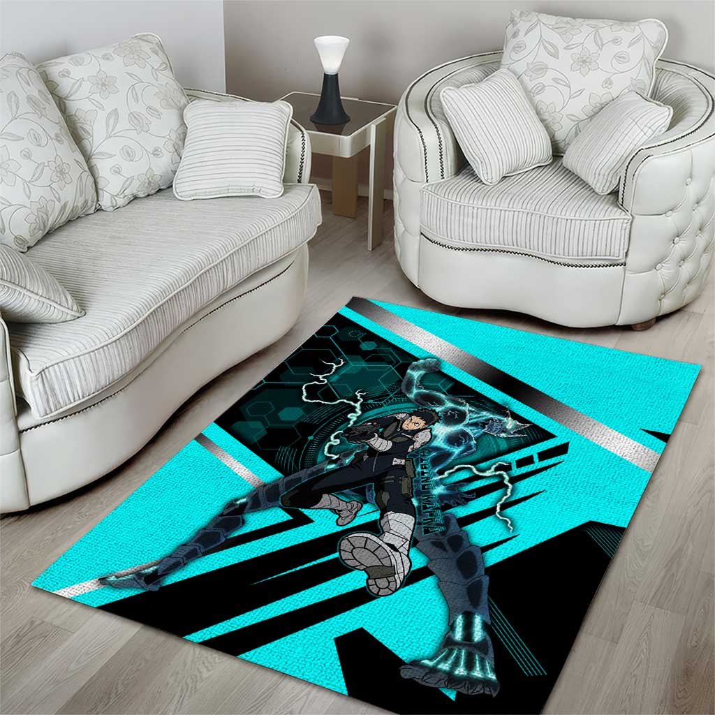 Hibino Kafka Area Rug Futuristic Tech Anime Style
