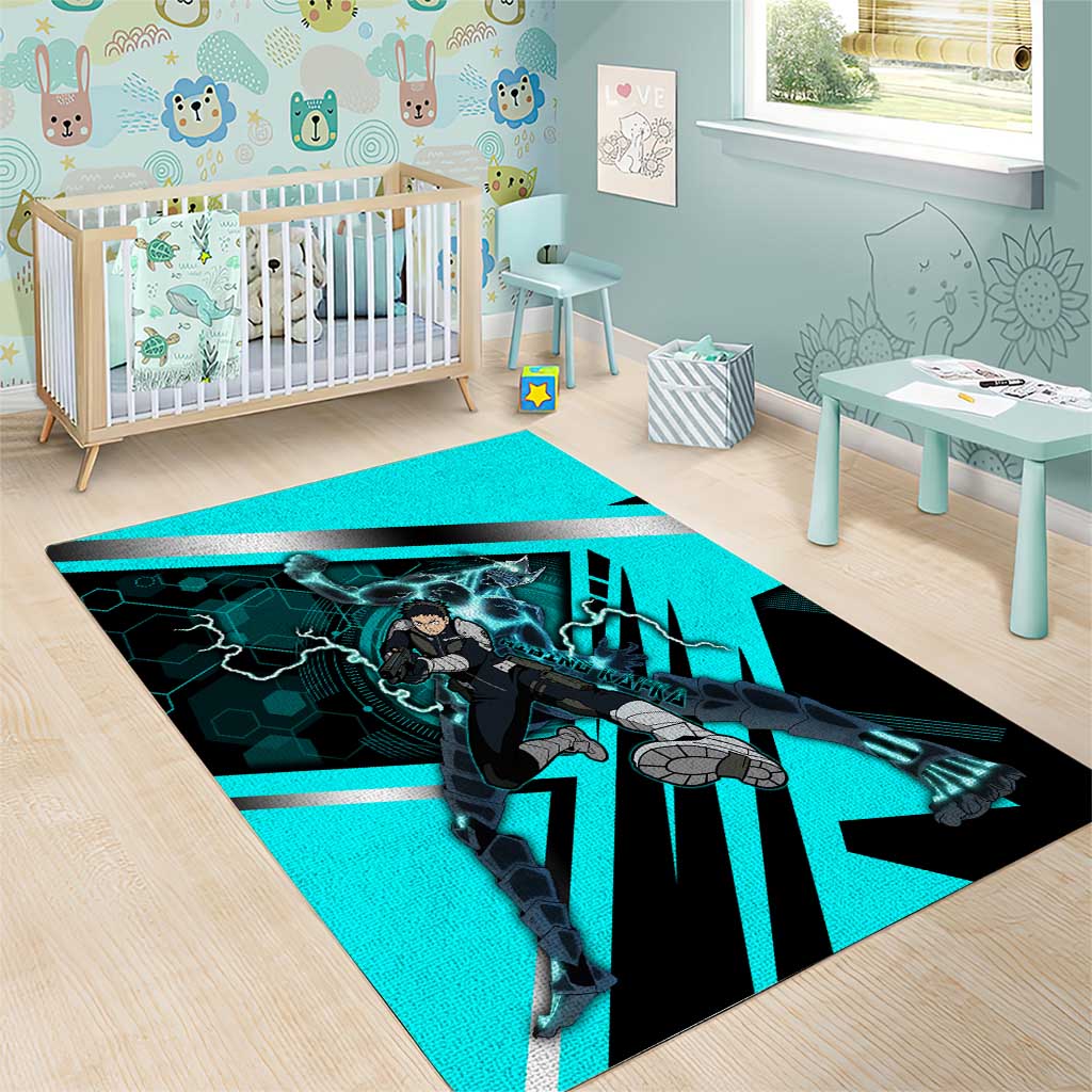 Hibino Kafka Area Rug Futuristic Tech Anime Style