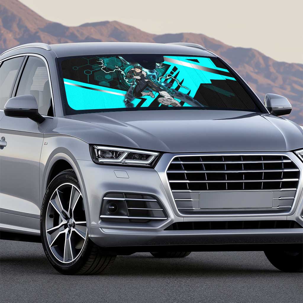 Hibino Kafka Auto Sun Shade Futuristic Tech Anime Style