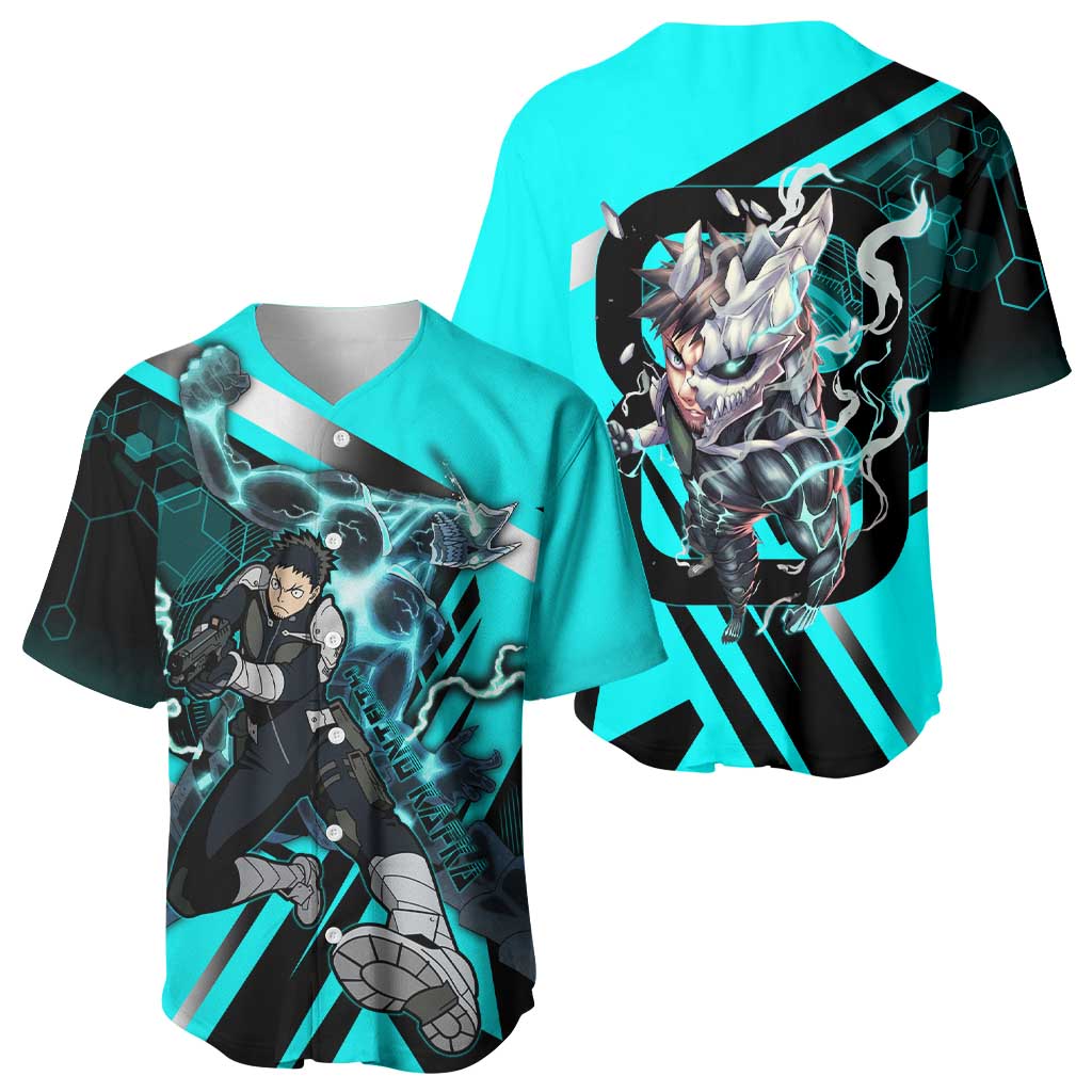 Hibino Kafka Baseball Jersey Futuristic Tech Anime Style