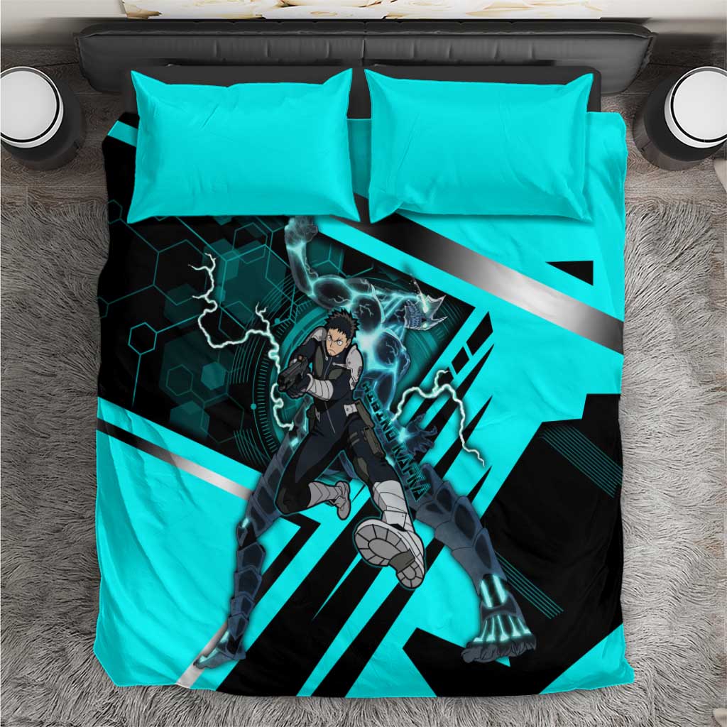 Hibino Kafka Bedding Set Futuristic Tech Anime Style