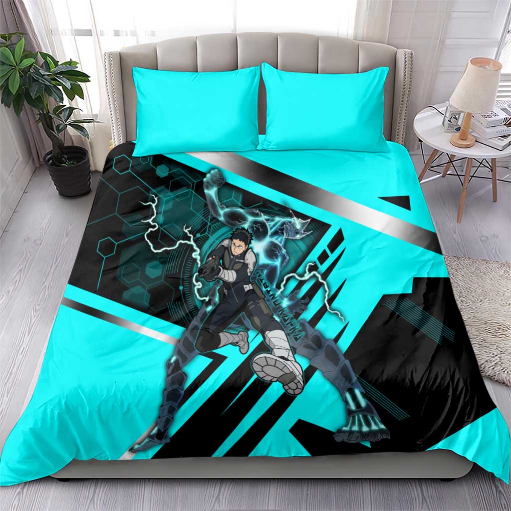 Hibino Kafka Bedding Set Futuristic Tech Anime Style