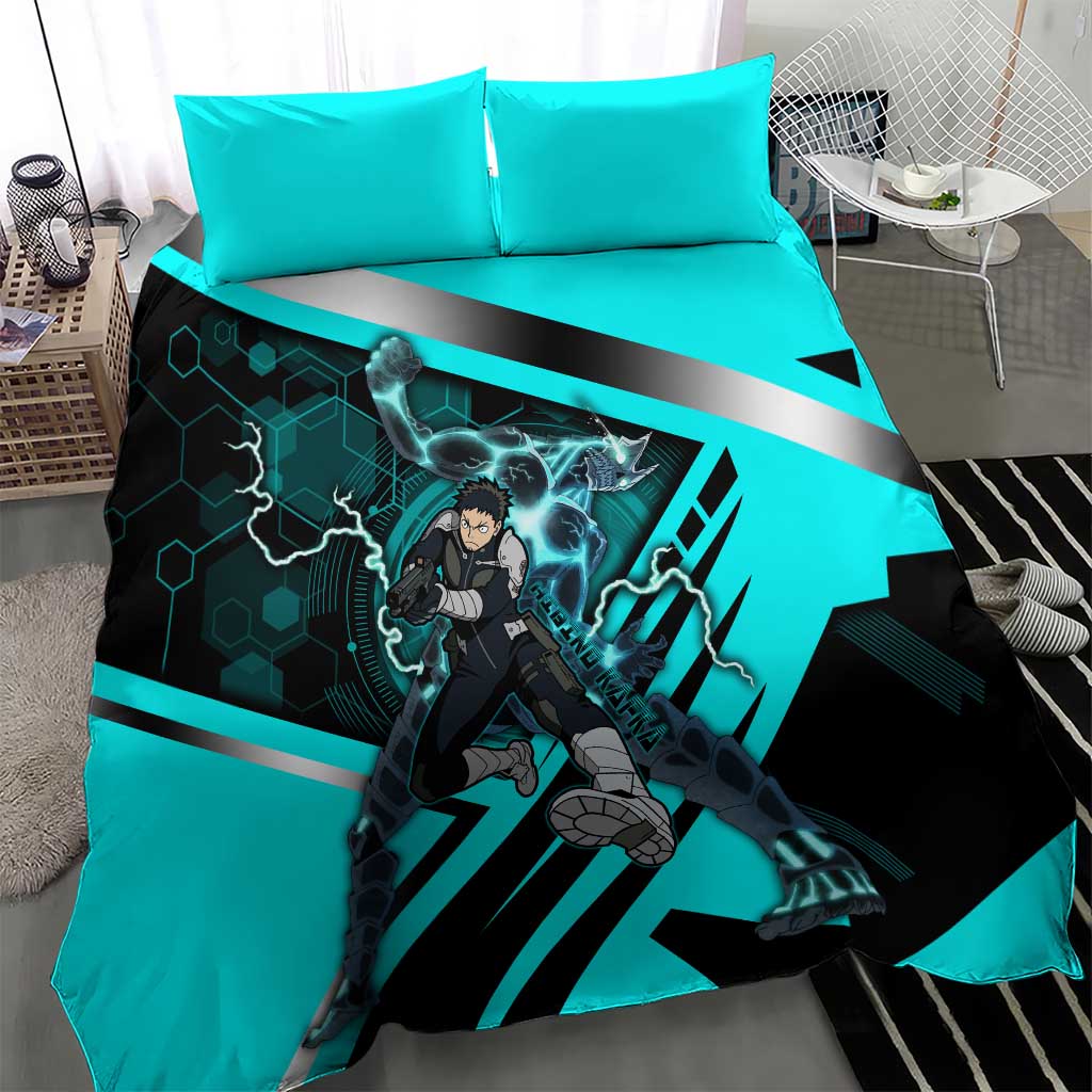 Hibino Kafka Bedding Set Futuristic Tech Anime Style