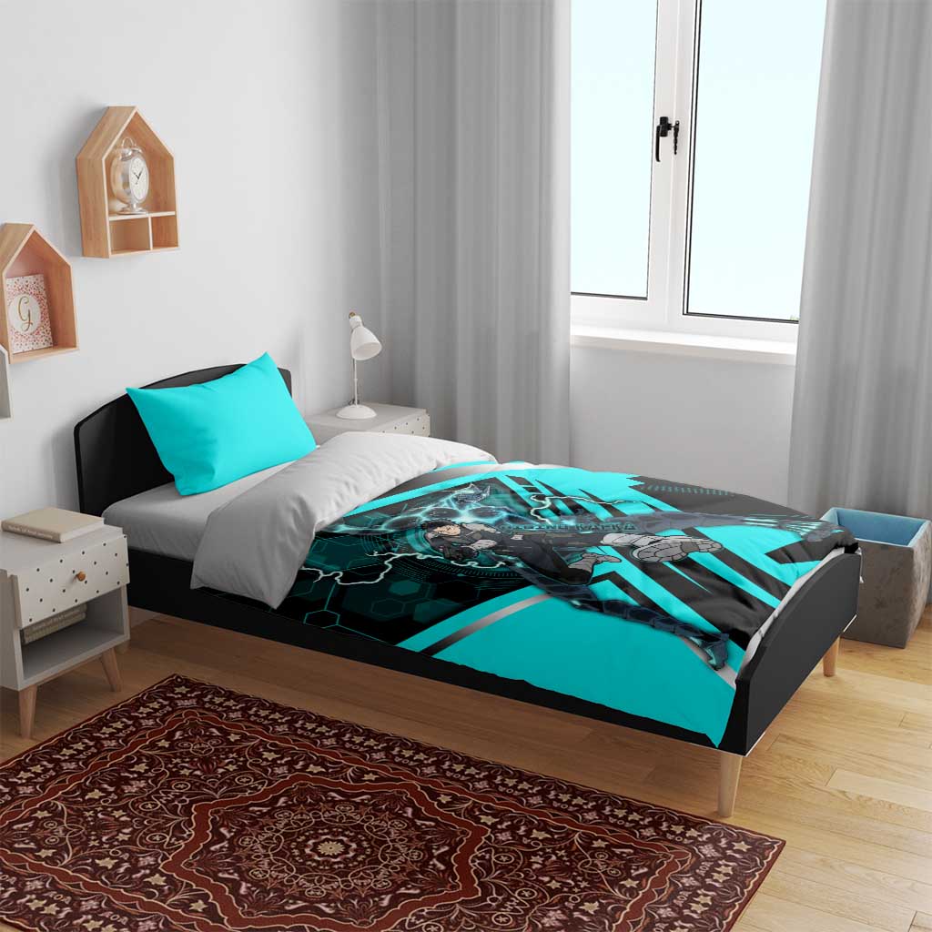 Hibino Kafka Bedding Set Futuristic Tech Anime Style
