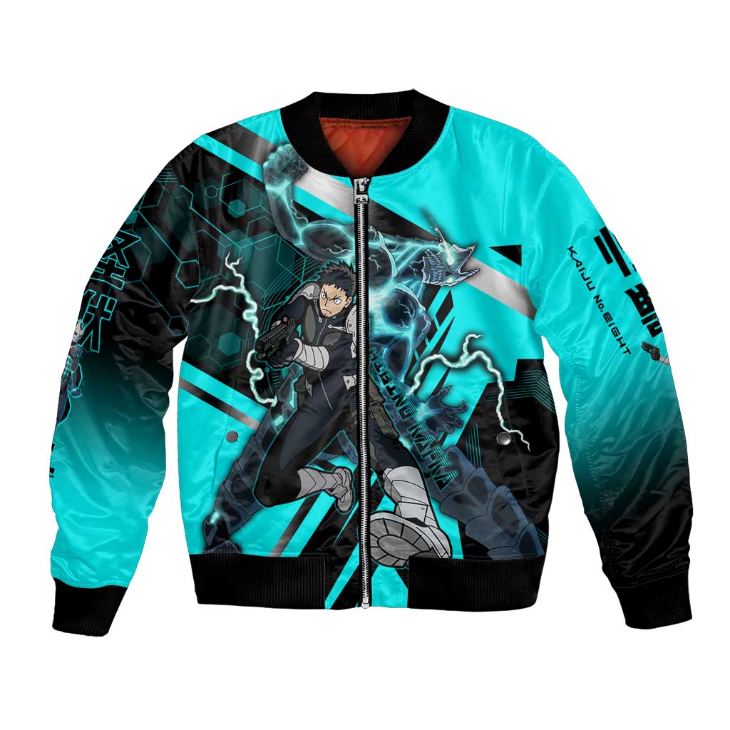 Hibino Kafka Bomber Jacket Futuristic Tech Anime Style