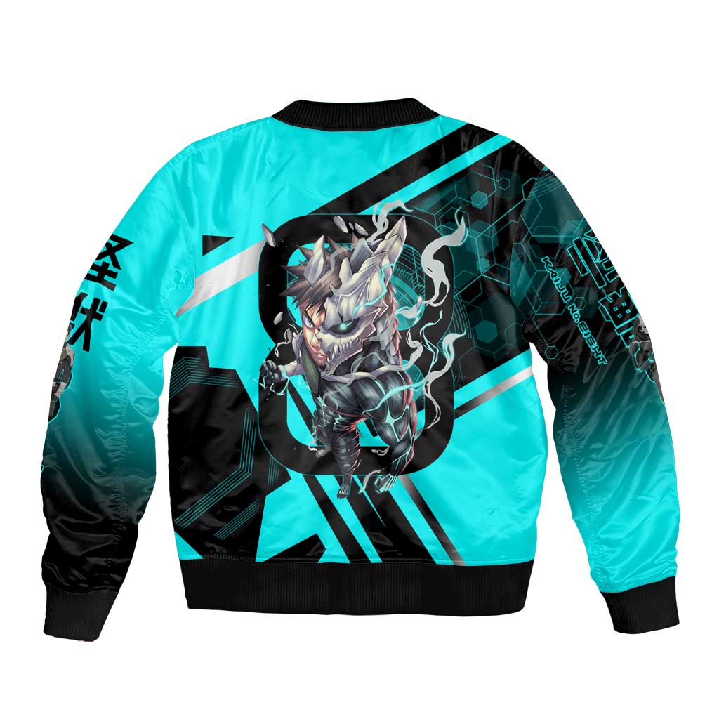 Hibino Kafka Bomber Jacket Futuristic Tech Anime Style