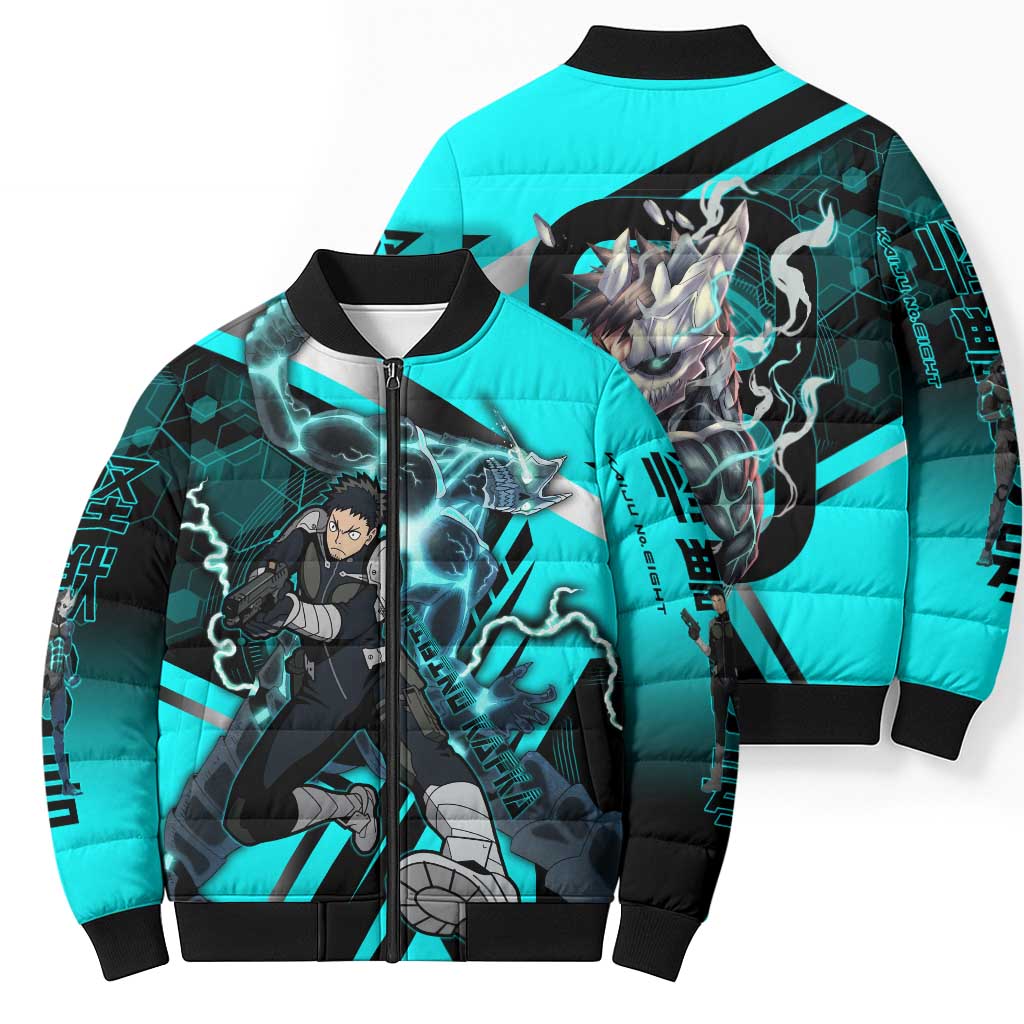 Hibino Kafka Bomber Puffer Jacket Futuristic Tech Anime Style