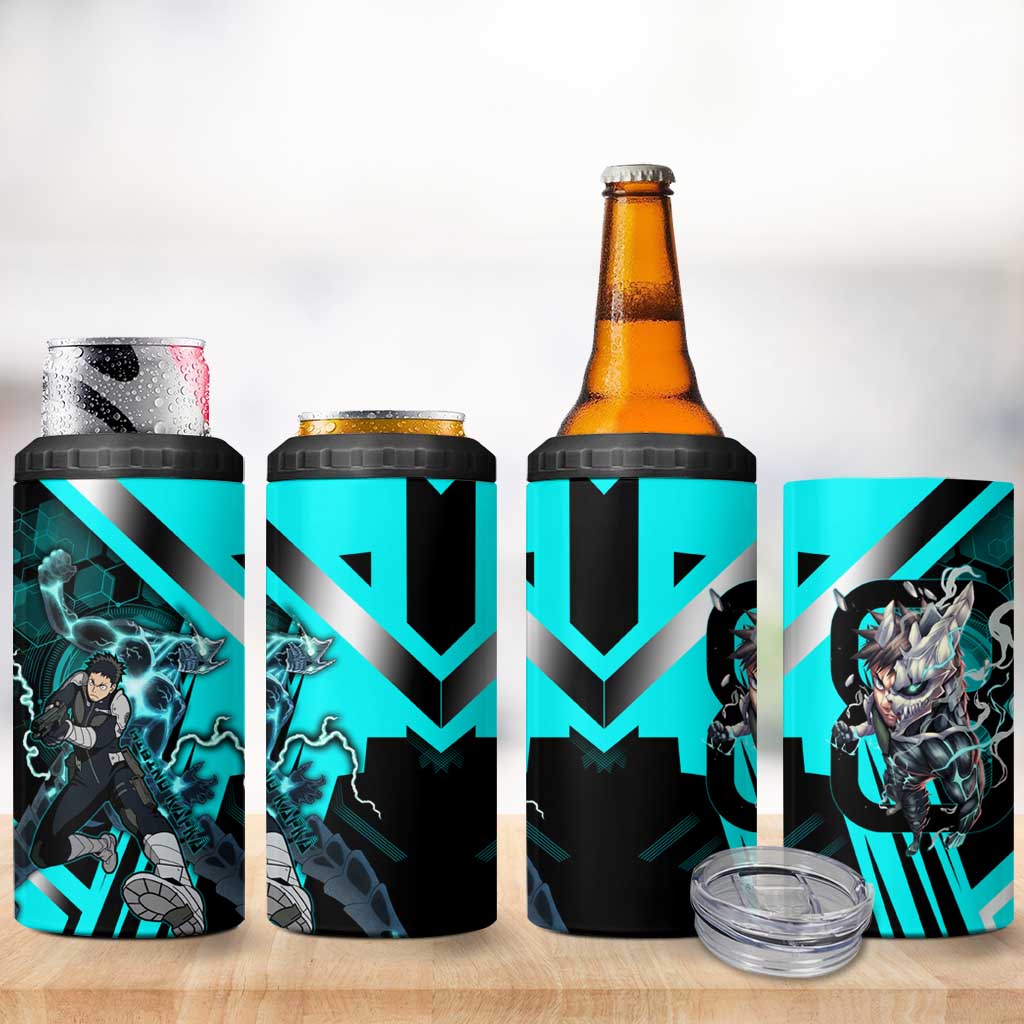 Hibino Kafka 4 in 1 Can Cooler Tumbler Futuristic Tech Anime Style