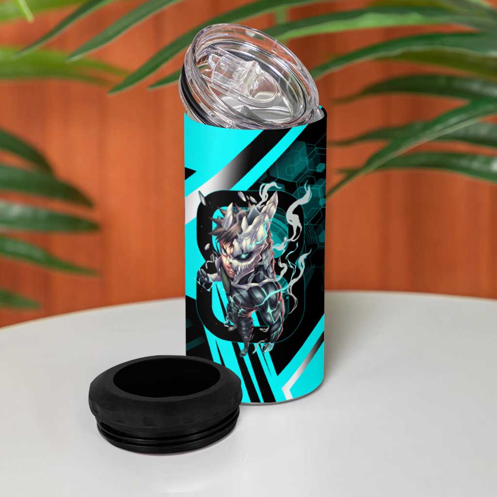 Hibino Kafka 4 in 1 Can Cooler Tumbler Futuristic Tech Anime Style