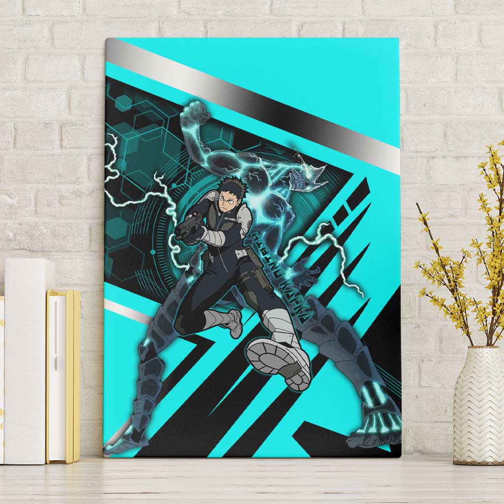 Hibino Kafka Canvas Wall Art Futuristic Tech Anime Style