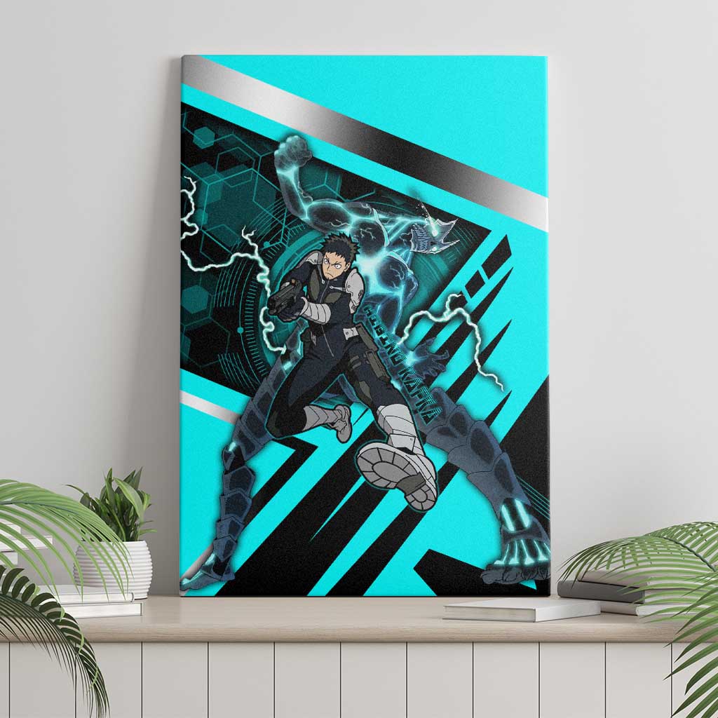 Hibino Kafka Canvas Wall Art Futuristic Tech Anime Style