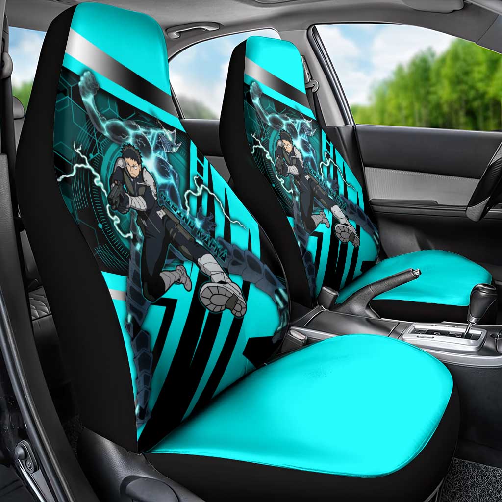 Hibino Kafka Car Seat Cover Futuristic Tech Anime Style