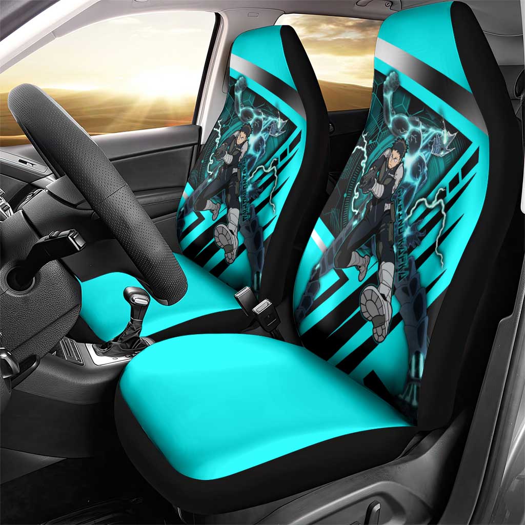 Hibino Kafka Car Seat Cover Futuristic Tech Anime Style