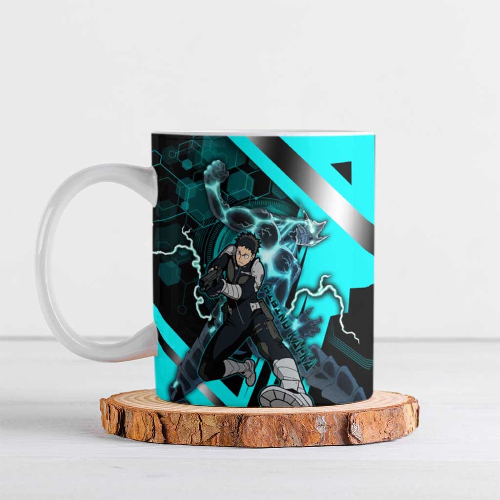 Hibino Kafka Ceramic Mug Futuristic Tech Anime Style