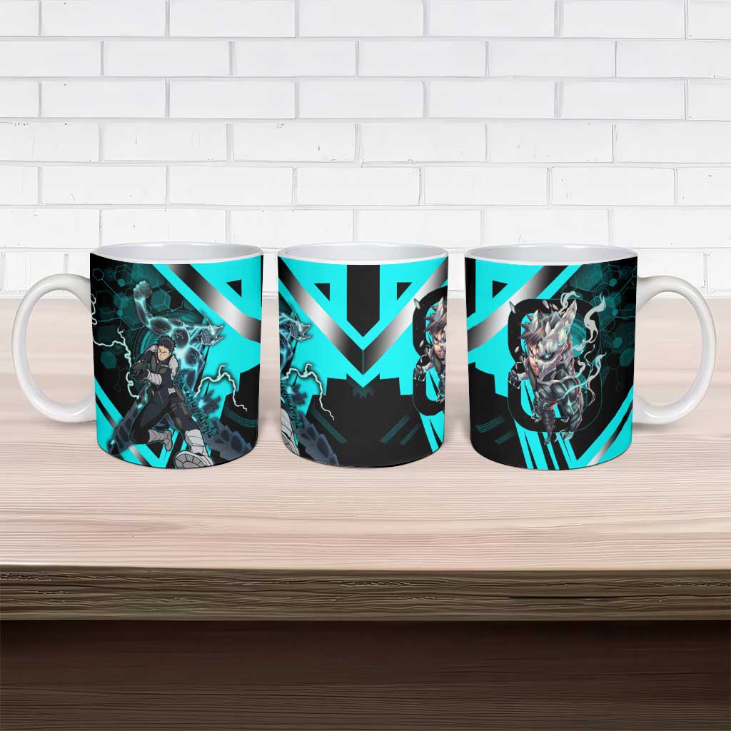 Hibino Kafka Ceramic Mug Futuristic Tech Anime Style