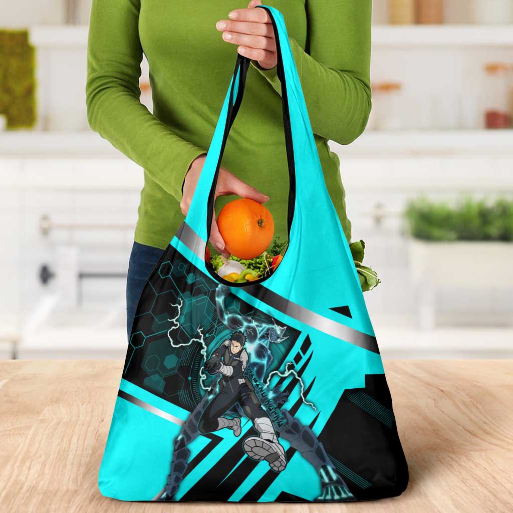 Hibino Kafka Grocery Bag Futuristic Tech Anime Style