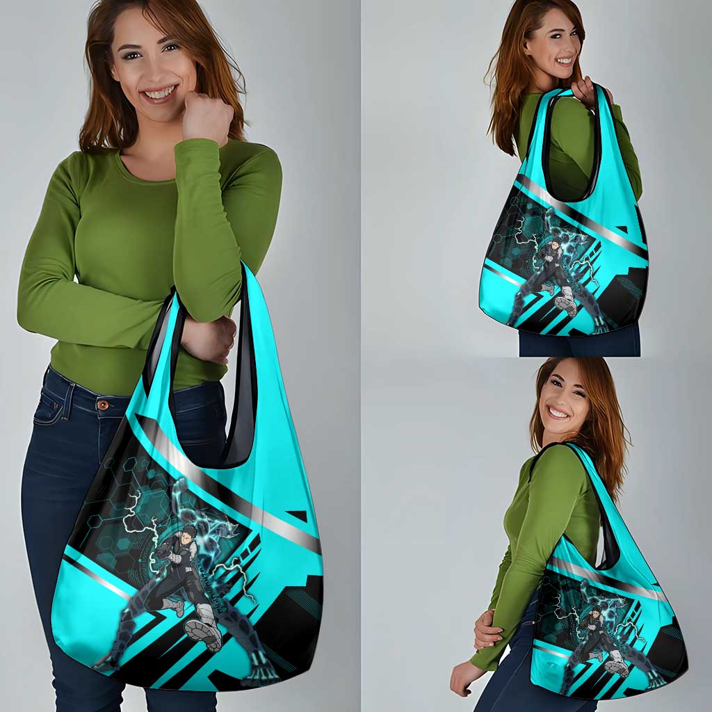 Hibino Kafka Grocery Bag Futuristic Tech Anime Style