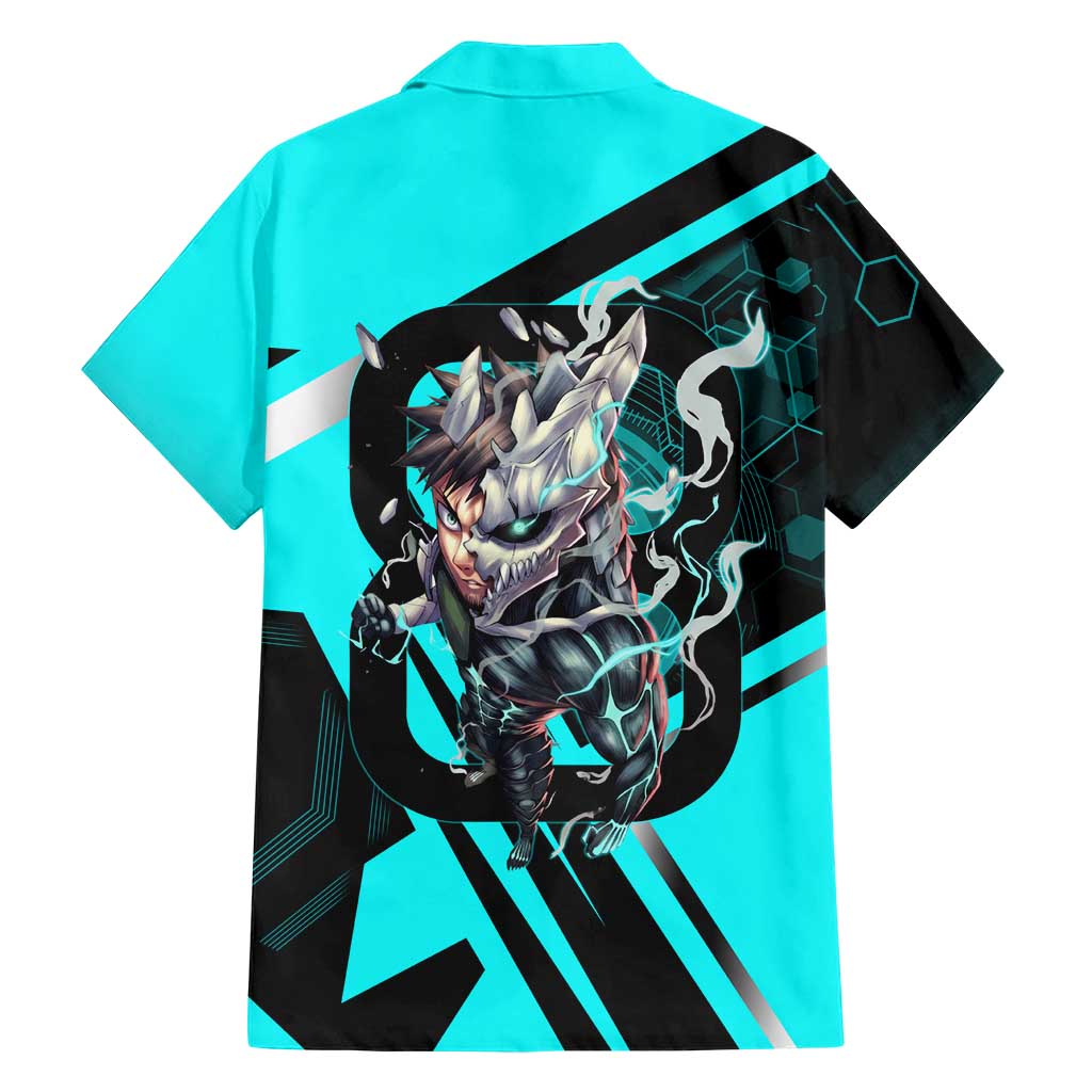 Hibino Kafka Hawaiian Shirt Futuristic Tech Anime Style