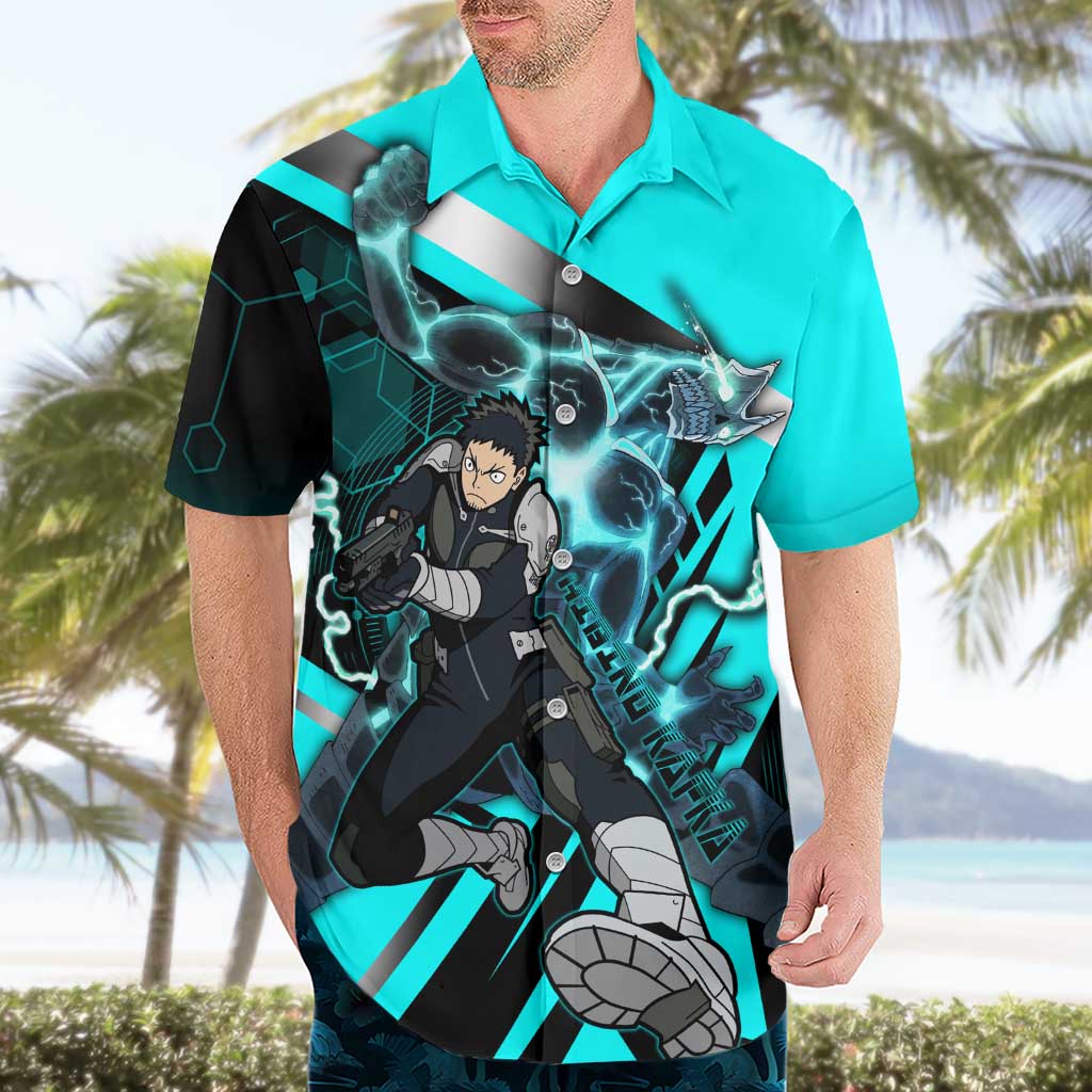 Hibino Kafka Hawaiian Shirt Futuristic Tech Anime Style