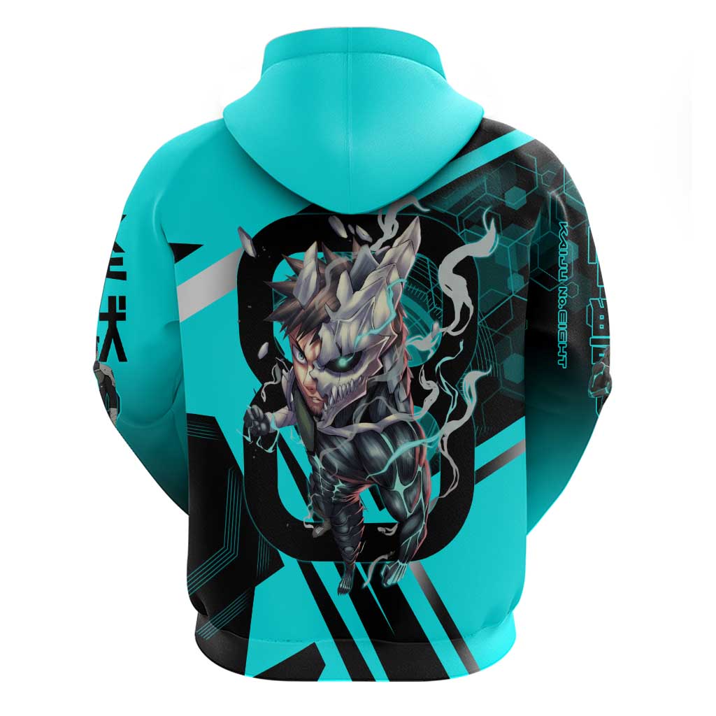 Hibino Kafka Hoodie Futuristic Tech Anime Style