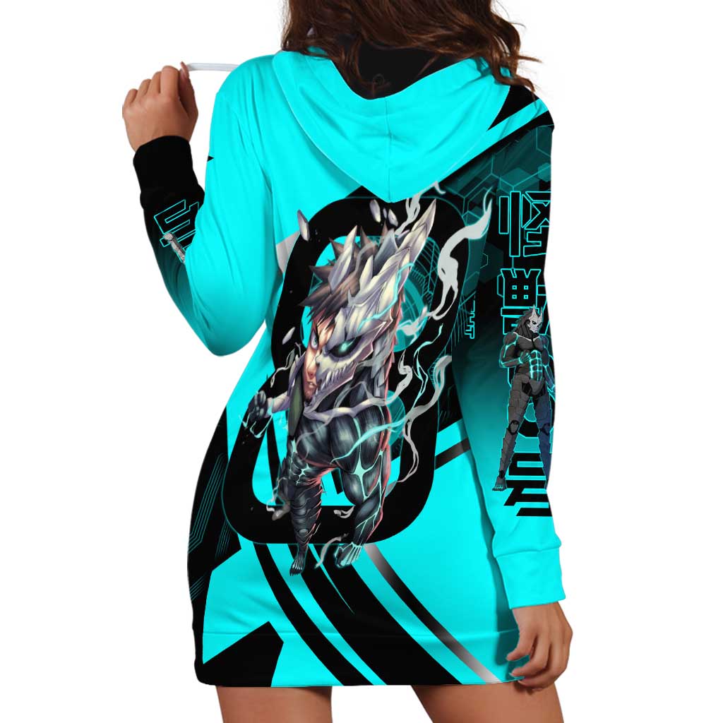 Hibino Kafka Hoodie Dress Futuristic Tech Anime Style