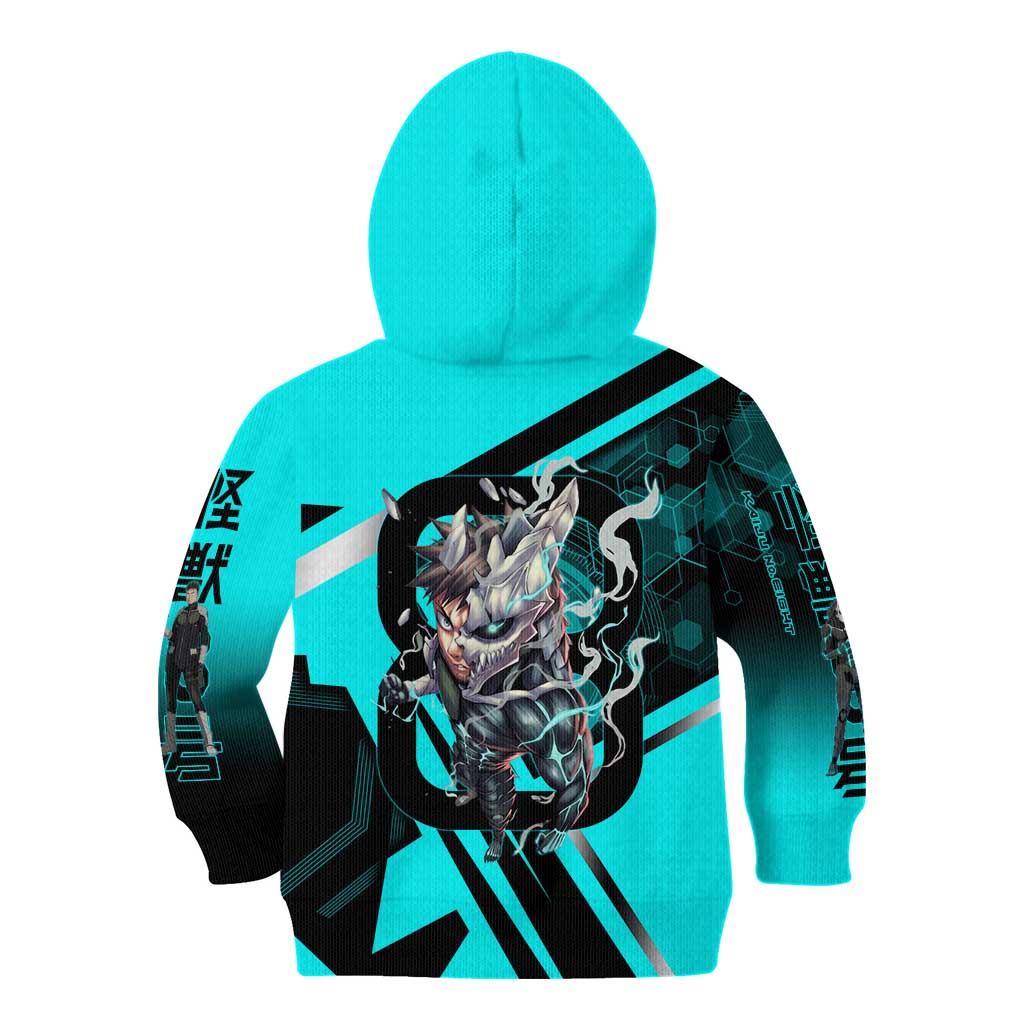 Hibino Kafka Kid Hoodie Futuristic Tech Anime Style