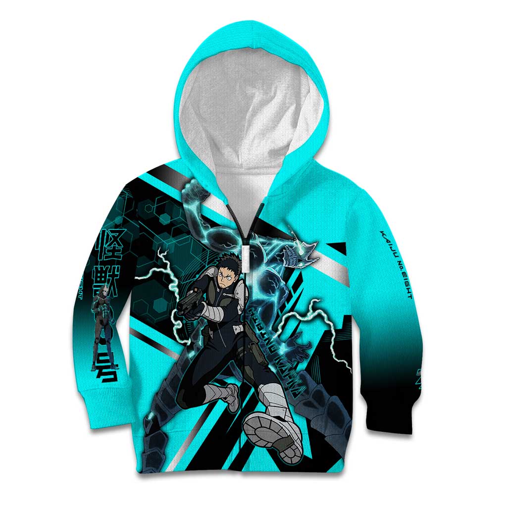 Hibino Kafka Kid Hoodie Futuristic Tech Anime Style