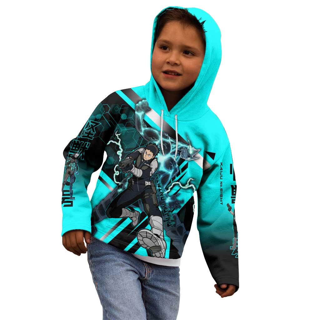 Hibino Kafka Kid Hoodie Futuristic Tech Anime Style
