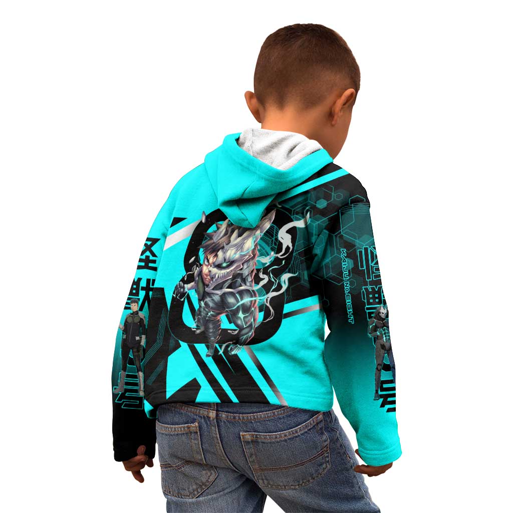Hibino Kafka Kid Hoodie Futuristic Tech Anime Style