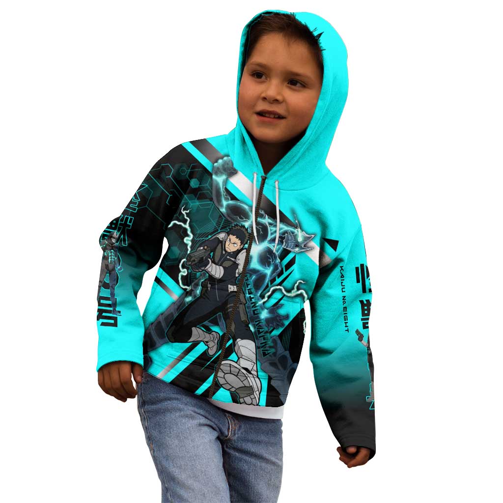 Hibino Kafka Kid Hoodie Futuristic Tech Anime Style