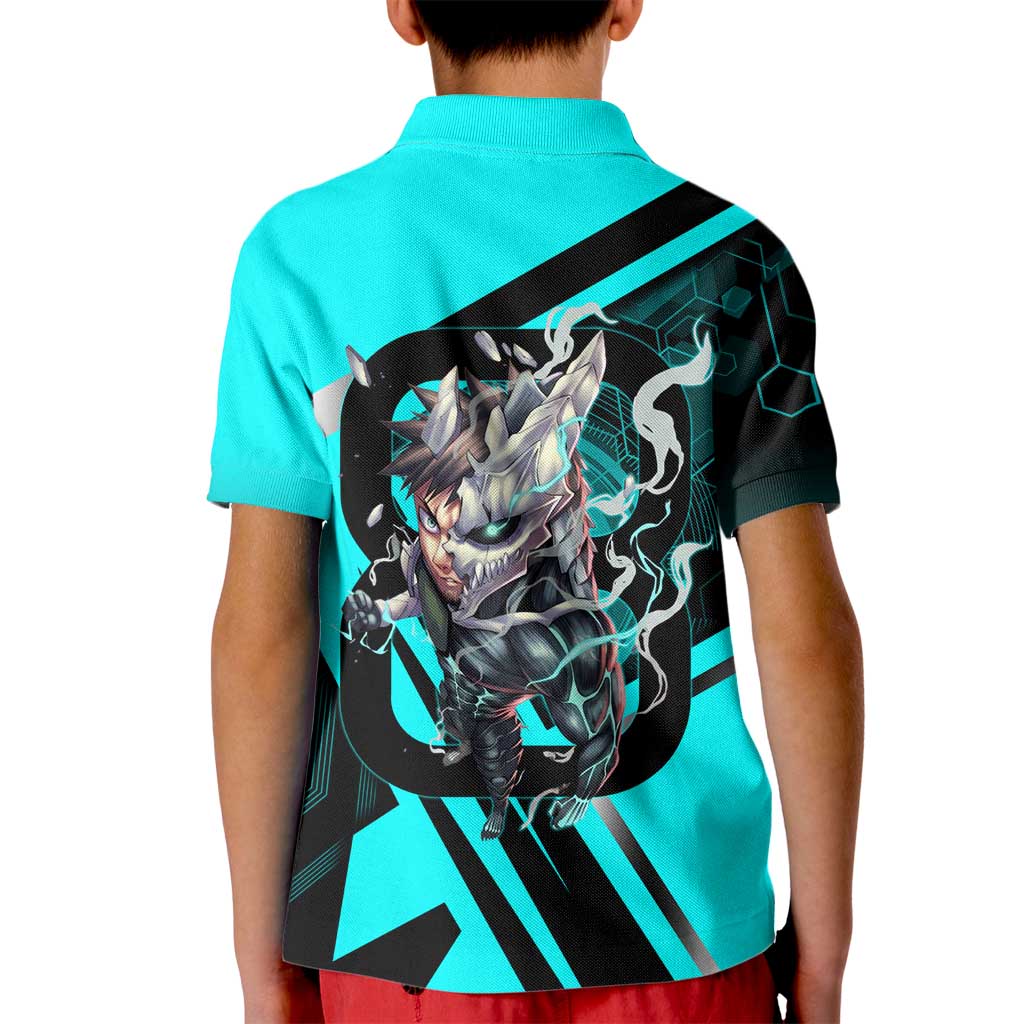 Hibino Kafka Kid Polo Shirt Futuristic Tech Anime Style