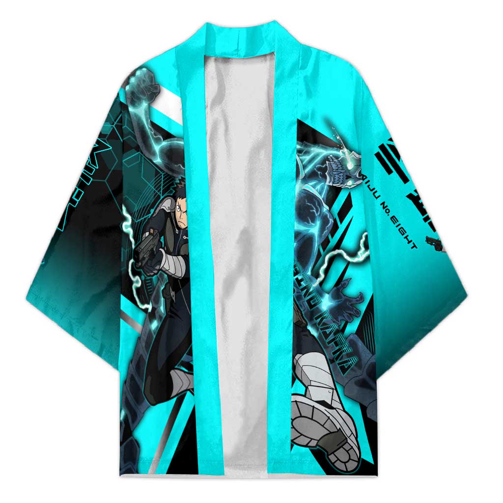 Hibino Kafka Kimono Futuristic Tech Anime Style